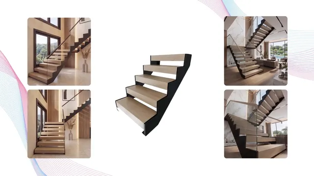 Classic ARC floating stair beam configuration in Houston