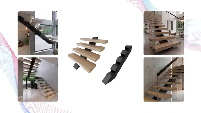 Seamless ARC floating stair beam configuration in Houston